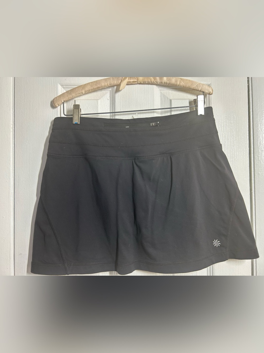 Athleta Black Athleisure Athletic Skort Women’s Sz Medium Lightweight Comfort